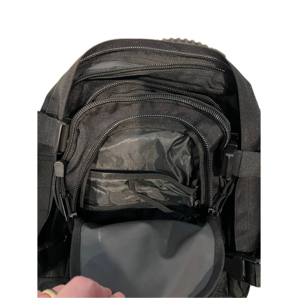 Mercury Black XL Tactical Backpack 40L - Picture 3 of 5